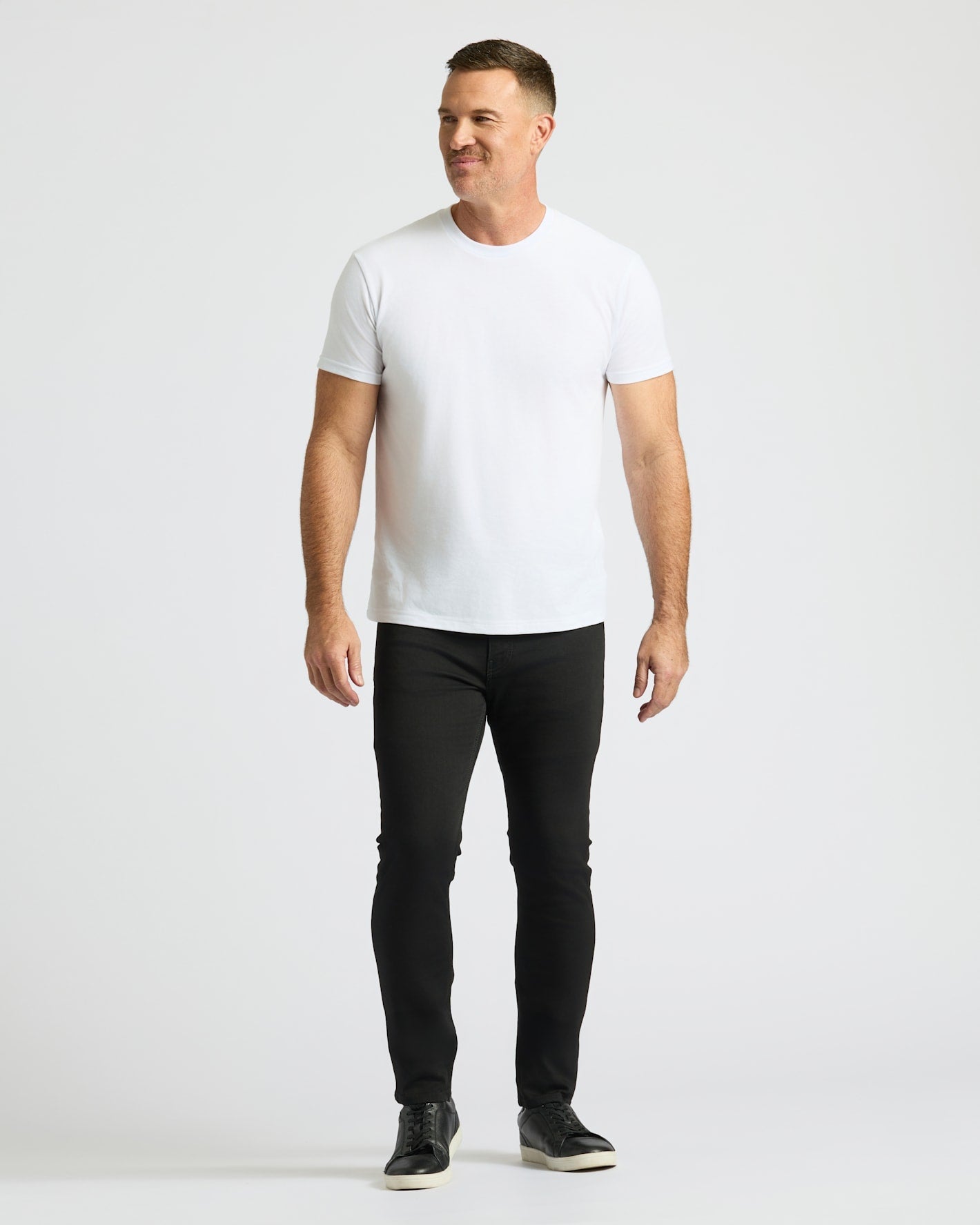Black & Gray Wash Slim Comfort Stretch Jeans 2-Pack