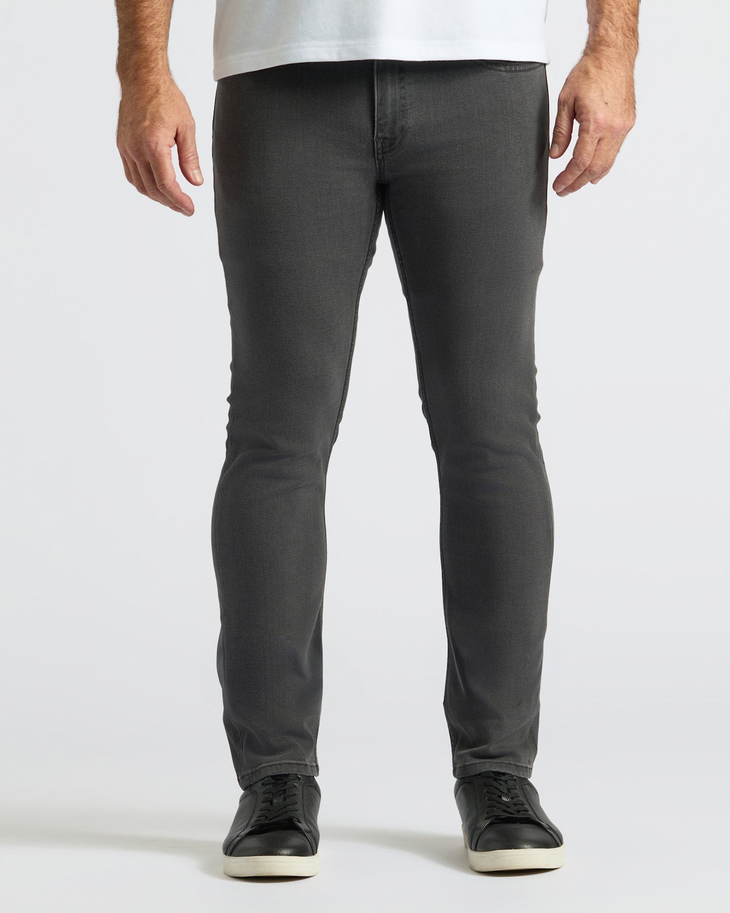 Black & Gray Wash Slim Comfort Stretch Jeans 2-Pack