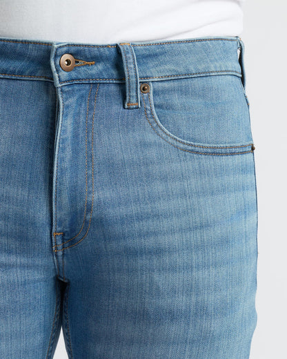 Slim Indigo and Medium Wash Comfort Stretch Jeans 2-Pack