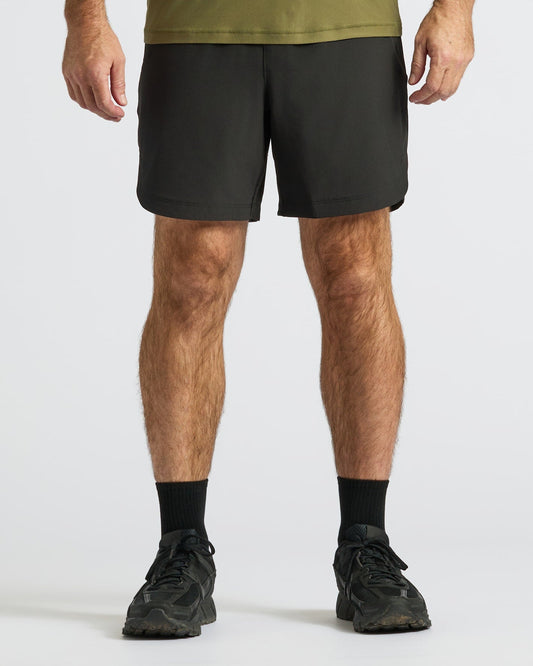 7" Black Active Training Shorts 2.0