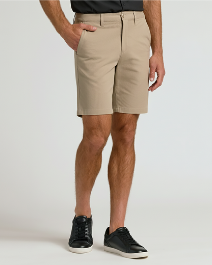 7" Black & Khaki Chino Shorts 2-Pack