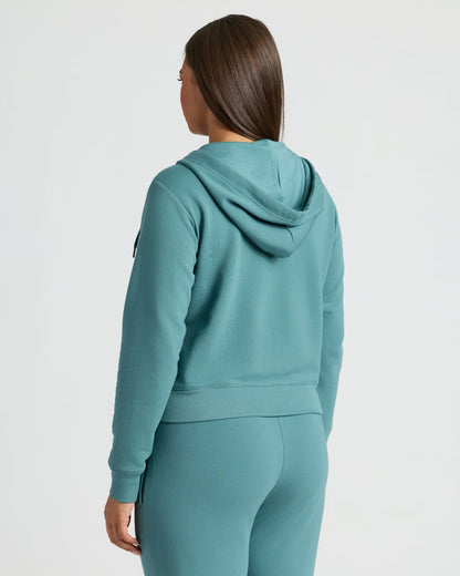 Womens Stormcloud Crop Zip Hoodie & Relaxed Jogger 2-Pack