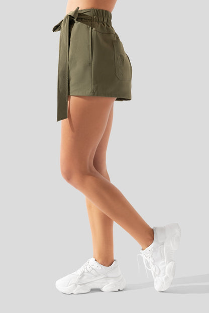 That's a Wrap Skort - Dark Olive