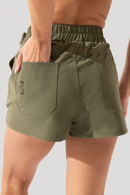 That's a Wrap Skort - Dark Olive