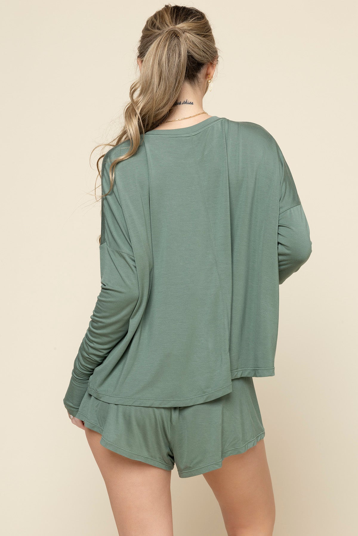 Perfect Lounge Shorts - Leaf Green