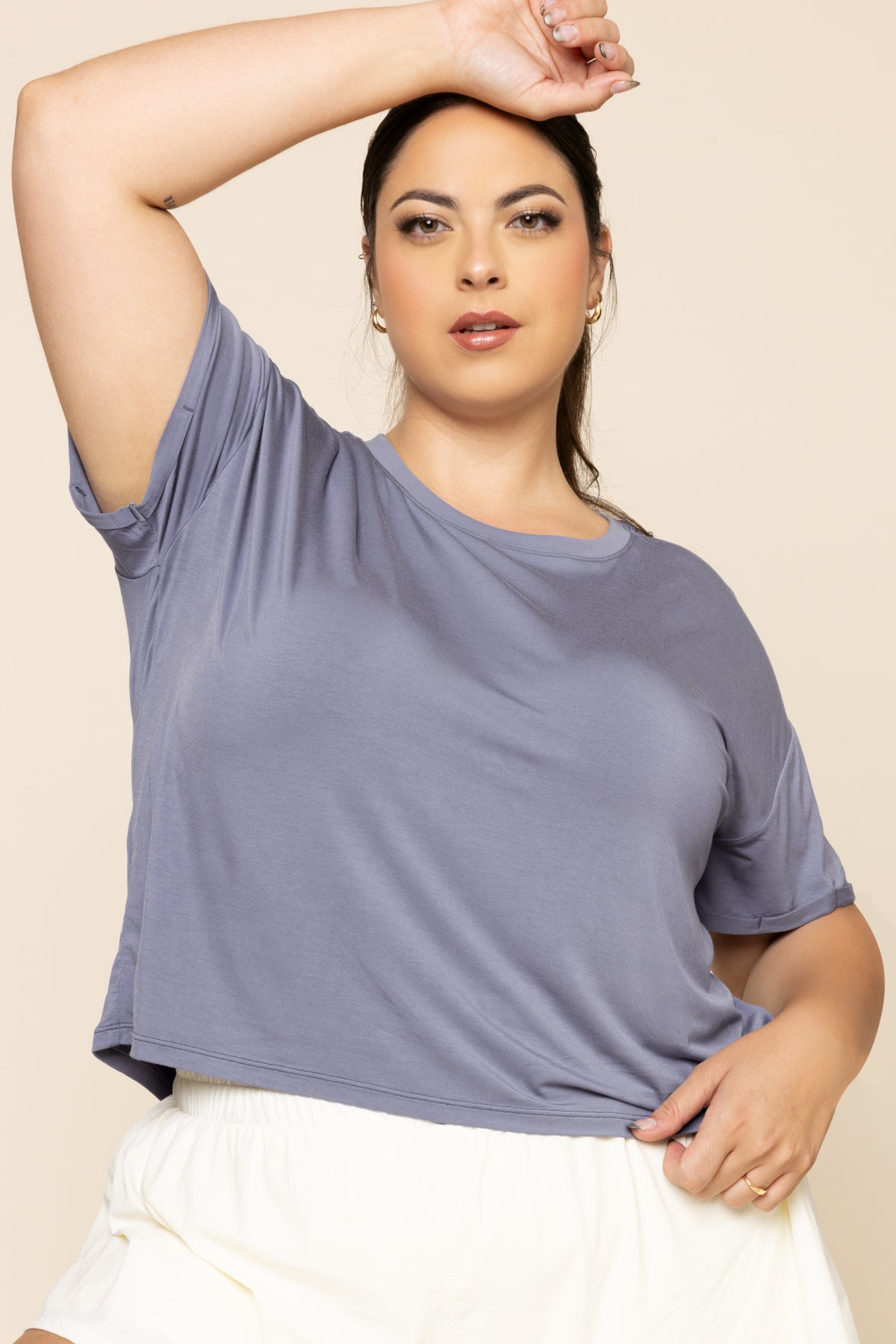 The Perfect Tee - Blue Mist