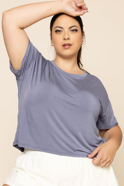 The Perfect Tee - Blue Mist
