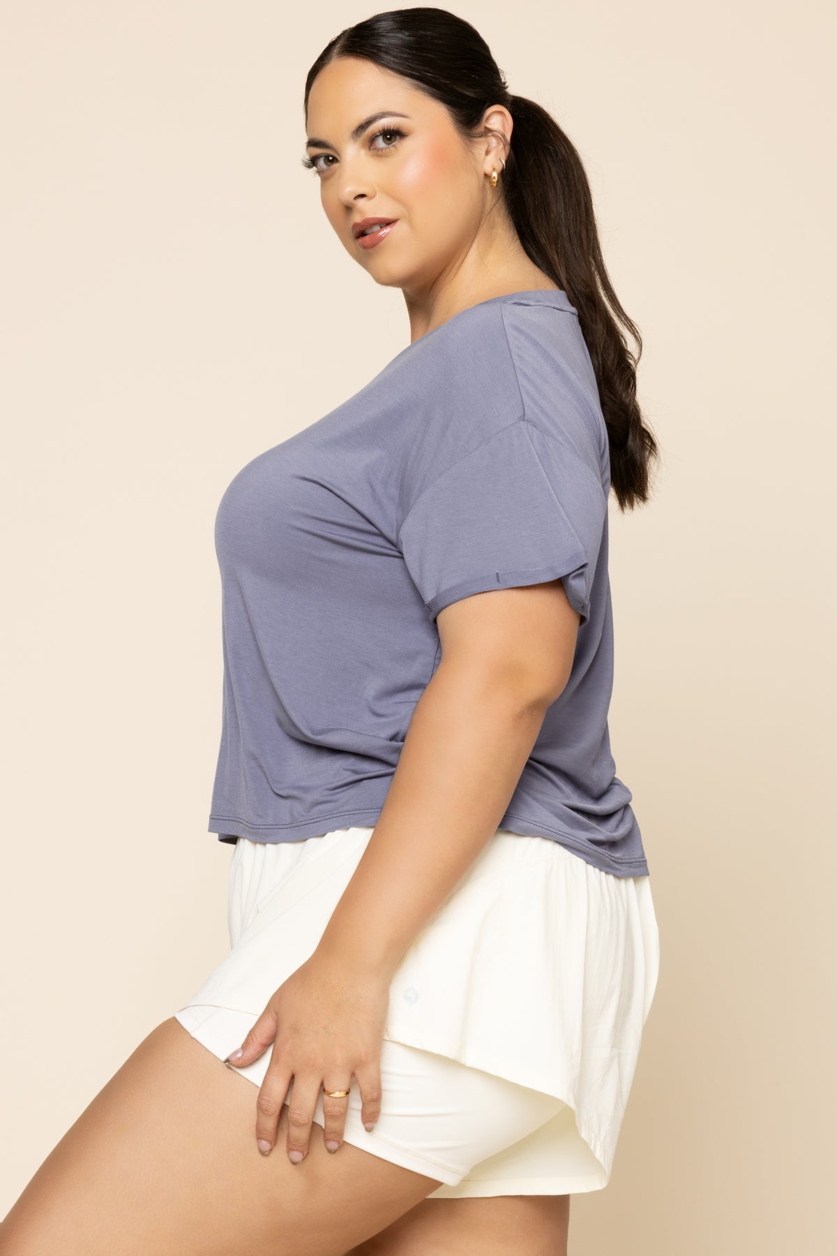 The Perfect Tee - Blue Mist
