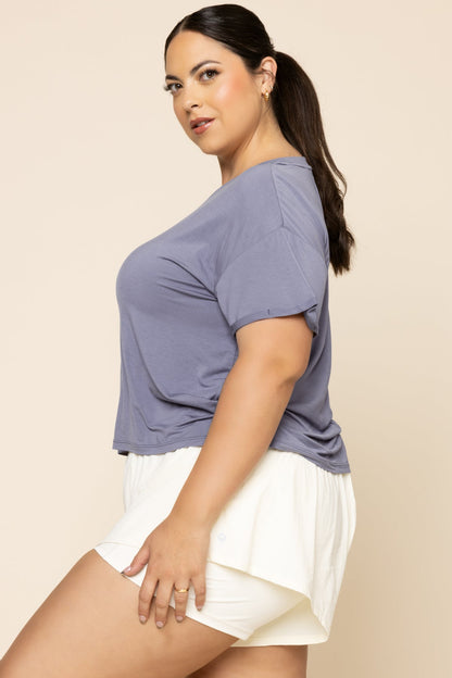 The Perfect Tee - Blue Mist