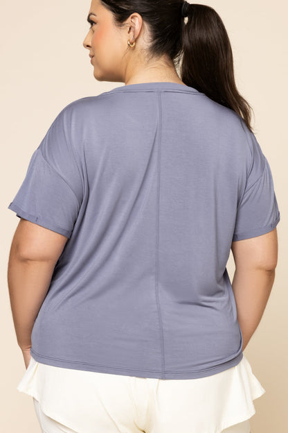 The Perfect Tee - Blue Mist