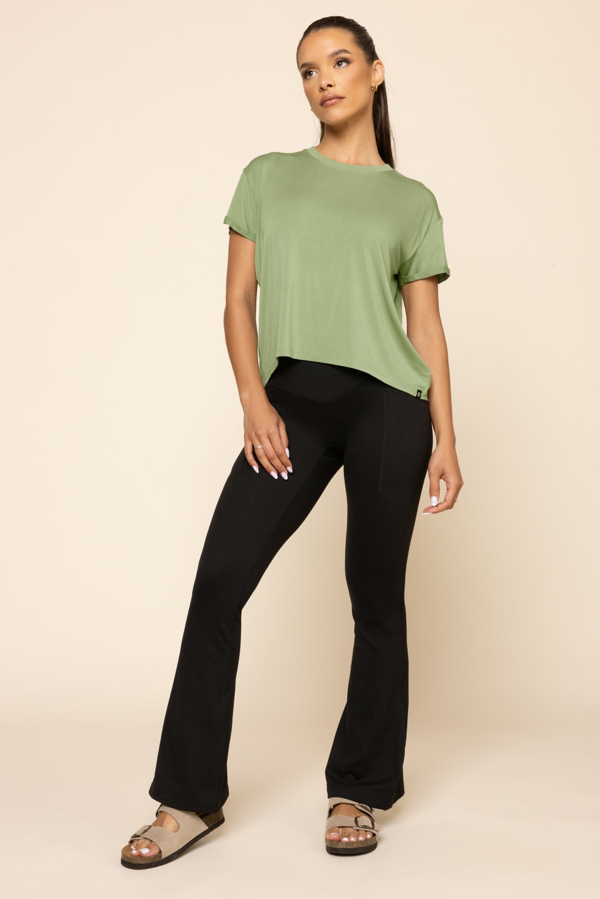 The Perfect Tee - Seaglass Green