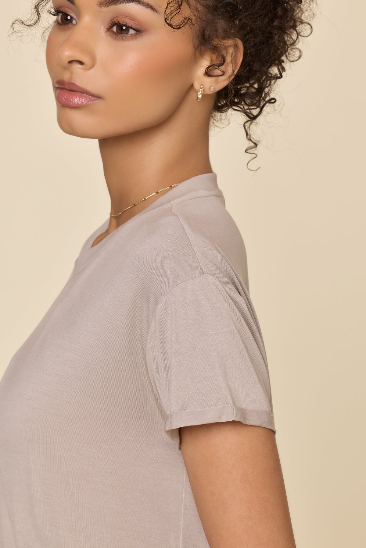 The Perfect Tee - Cobblestone