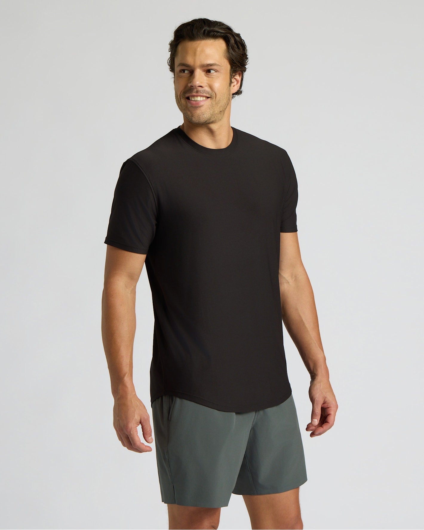Active Curved Hem Crew 6-Pack