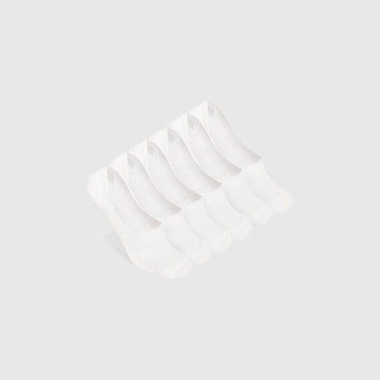 White Never Show Socks 3 Pack