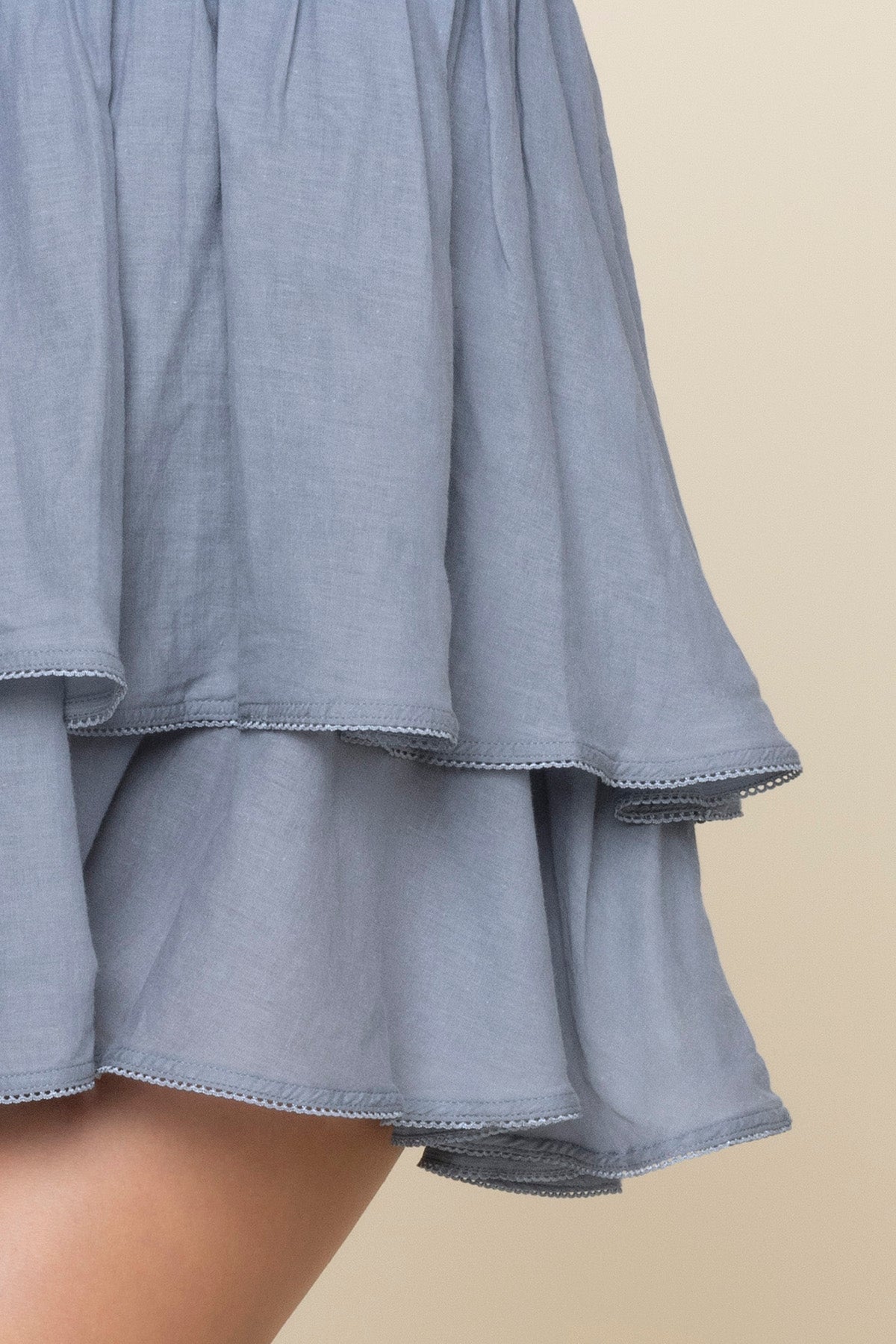 Wildest Dreams Babydoll Dress - Sleepy Blue