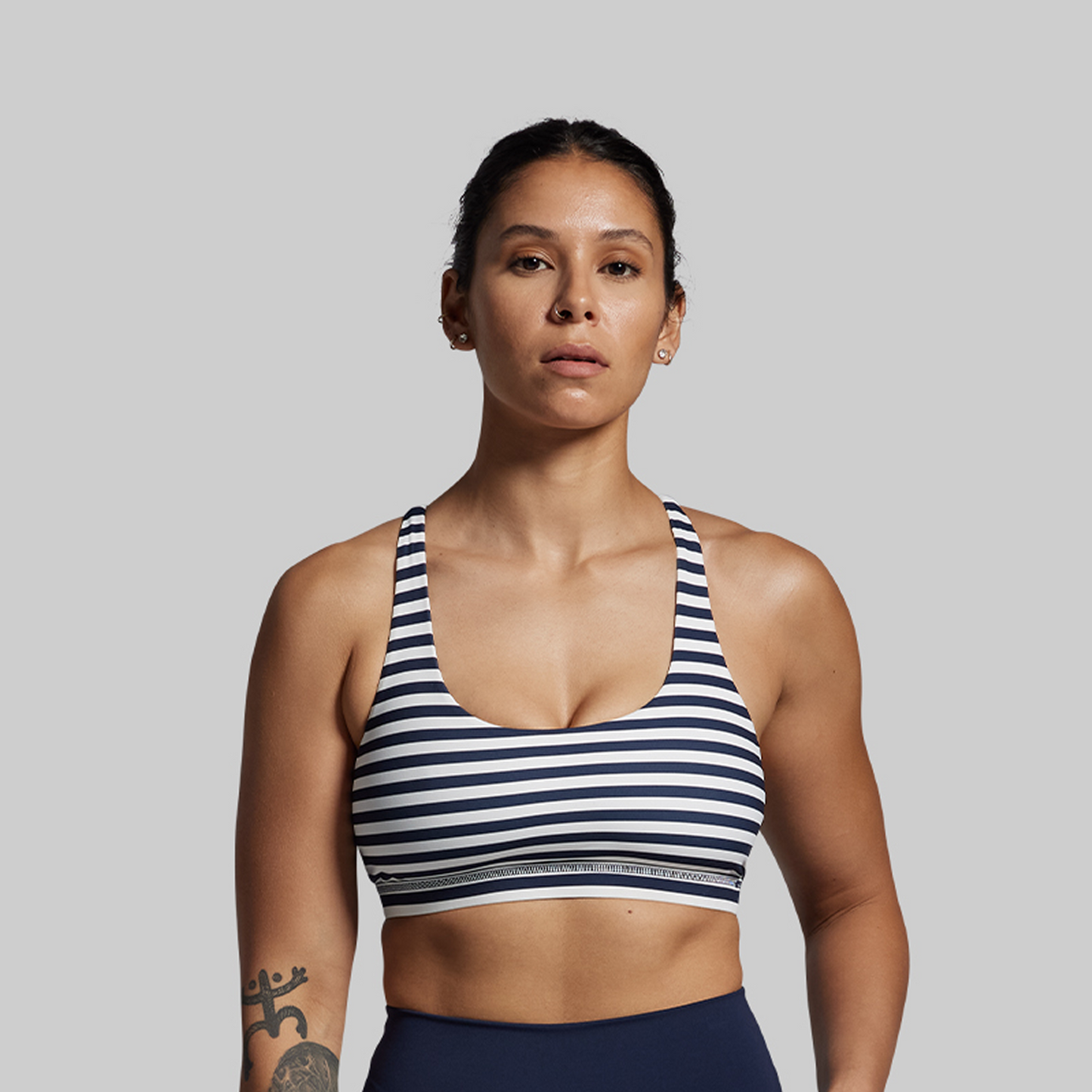 Vitality Sports Bra 2.0 (BP Navy Stripe)
