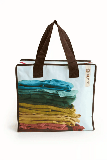 Exclusive XCVI Zipper Tote Bag