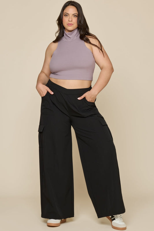 Y2K Cargo Pant - Black