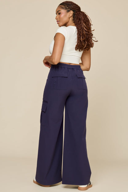 Y2K Cargo Pant - French Navy