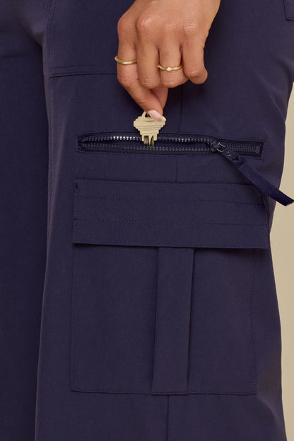 Y2K Cargo Pant - French Navy