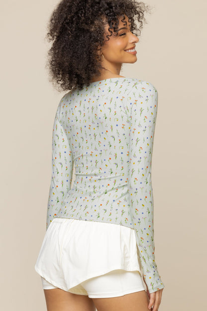 Your Favorite Reversible Long Sleeve Top - Meadow