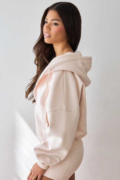 Zip Cloud Hoodie Limited Edition Bow Charm - Tutu Pink