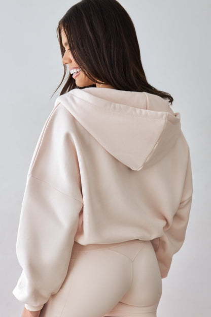 Zip Cloud Hoodie Limited Edition Bow Charm - Tutu Pink