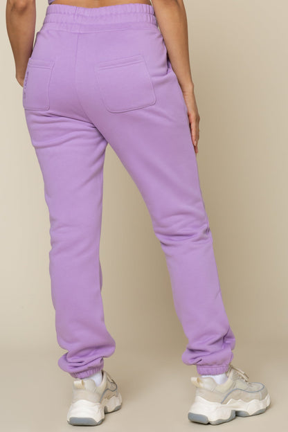 Cloud Rollover Sweatpant - Mystic Purple