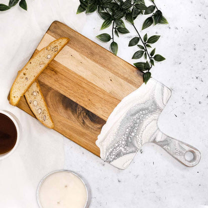 Acacia Wood Resin Art Charcuterie Board - Medium Acacia Wood Resin Art Charcuterie Board - Medium Home