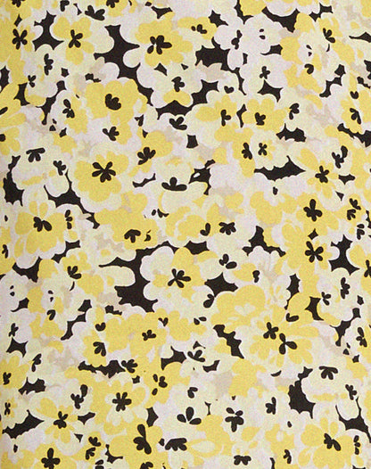 Adara Slip Dress in Sunflower Pop Yellow