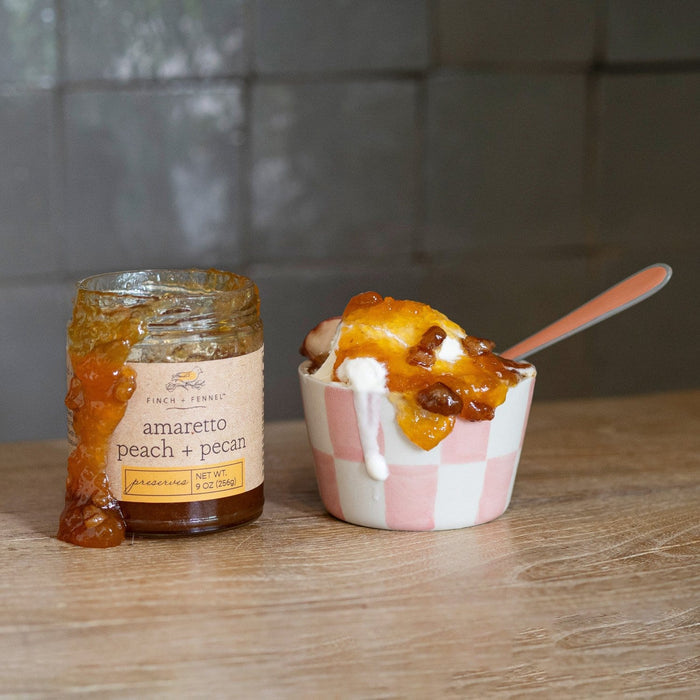 Amaretto Peach and Pecan Preserves Amaretto Peach and Pecan Preserves Food