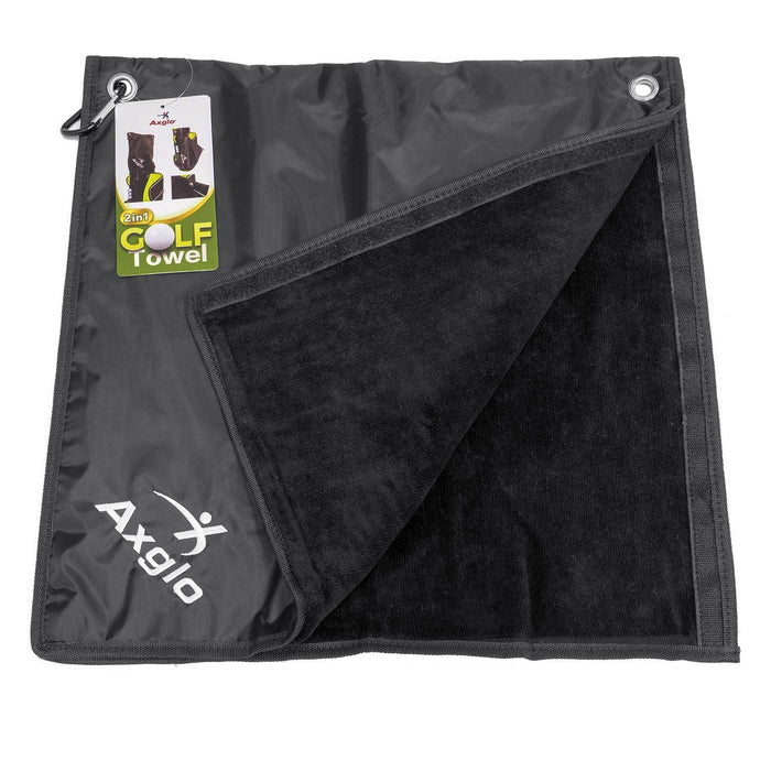 AXGLO 2 1 HOOD TOWEL COUVRE SAC ET SERVIETTE