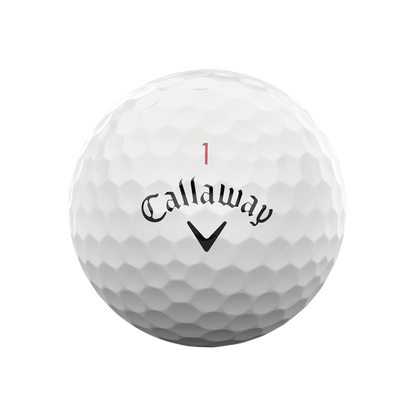 BALLE CALLAWAY CHROME TOUR 24 WHITE