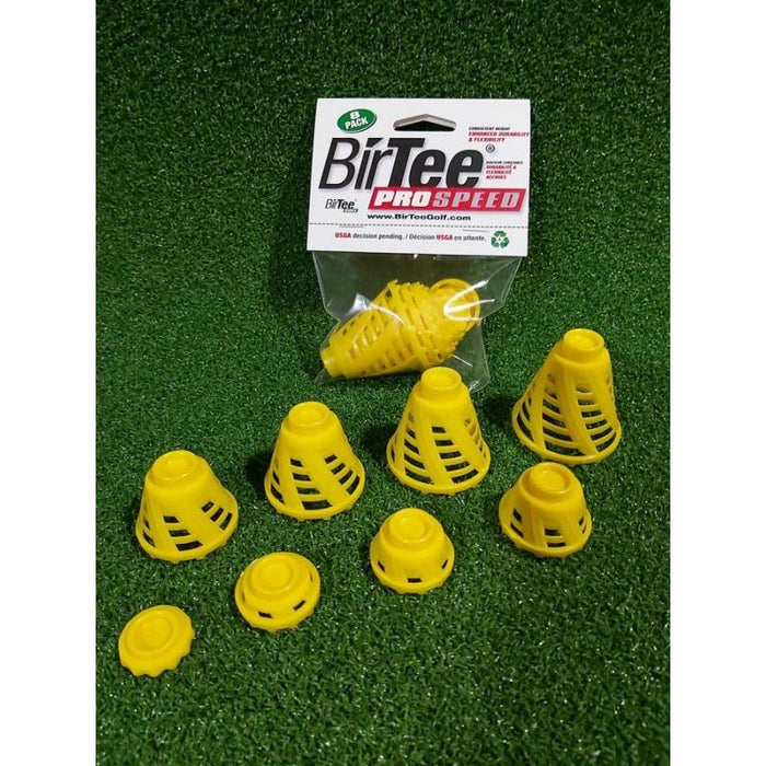 BIRTEE PRO SPEED 8 PACKS 1 TEE EACH SIZE