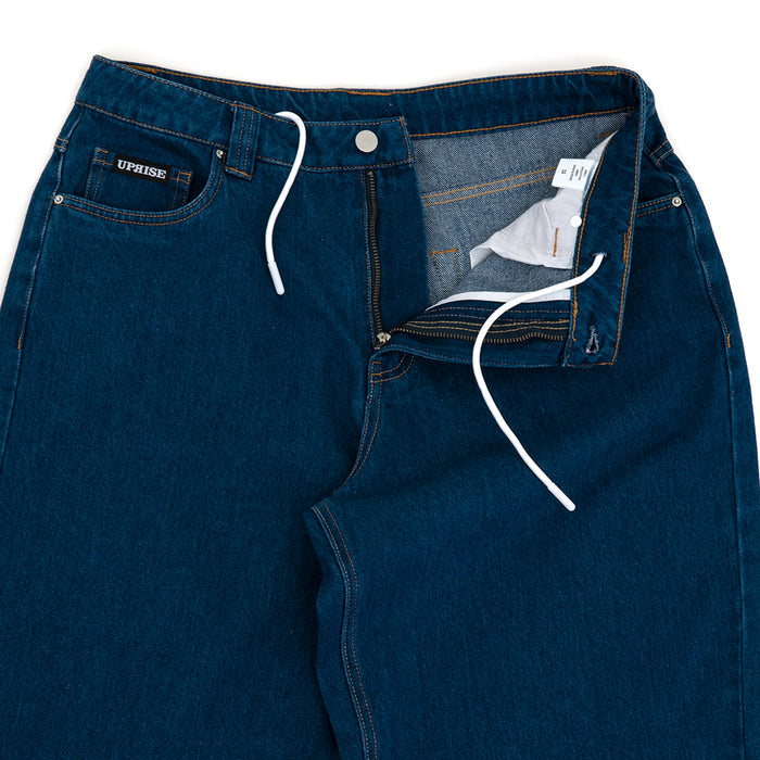Clarendon Baggy Denim (Dark Rinse)