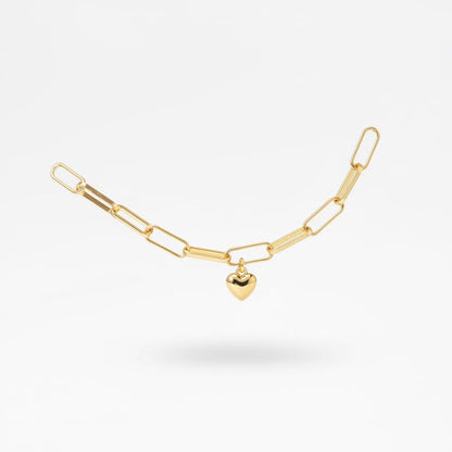 Classic Paper Clip Bracelet for Charm Bar Classic Paper Clip Bracelet for Charm Bar Bracelet