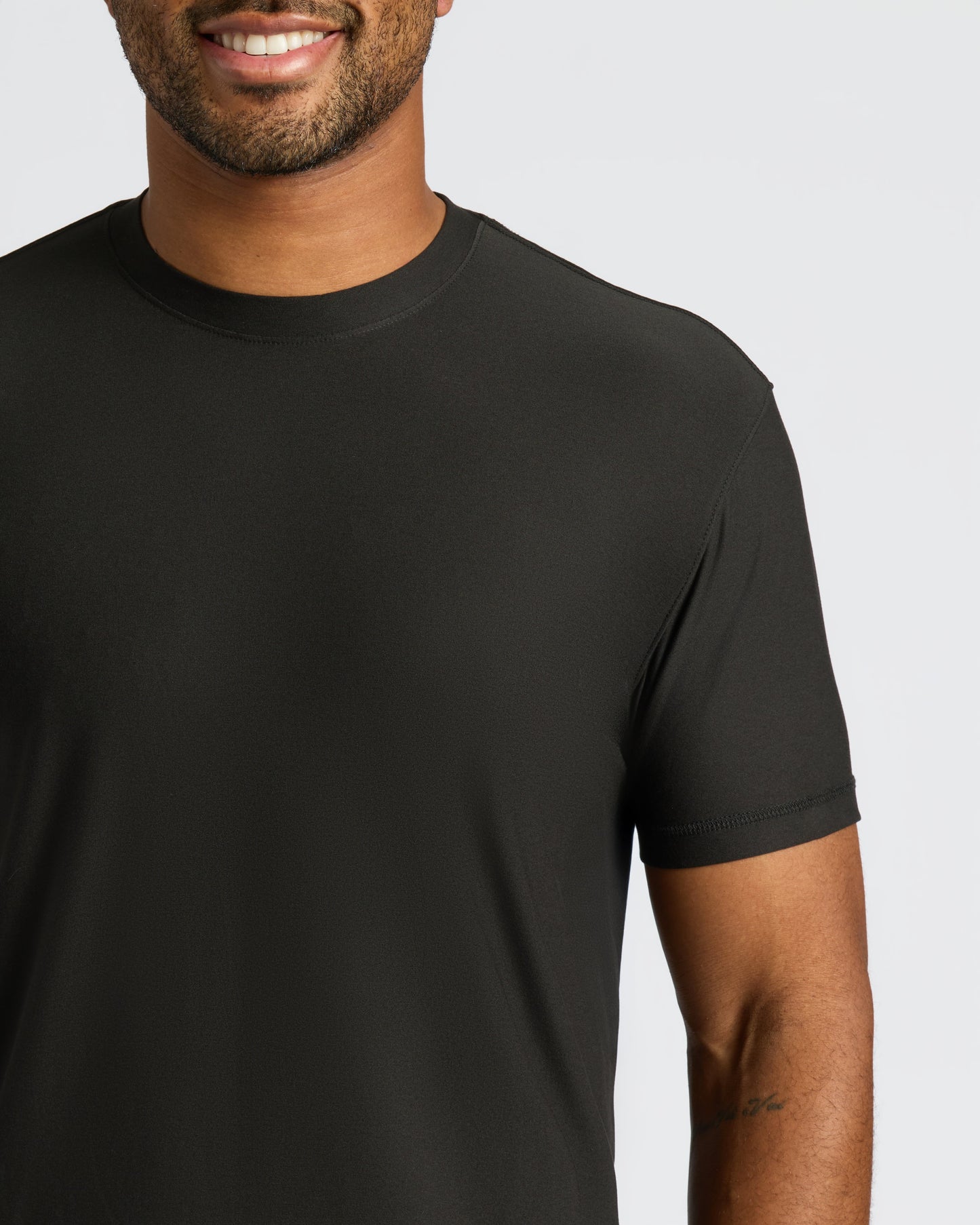 All Black Active Crew Neck 6-Pack