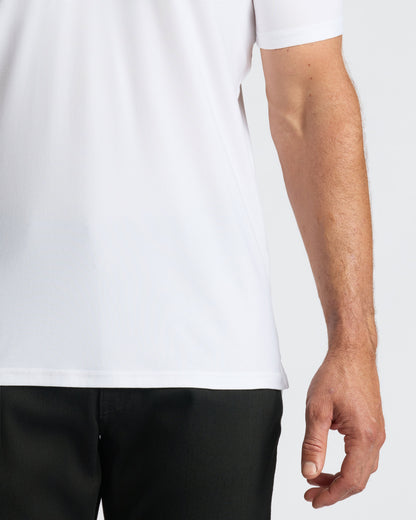 All White Active Polo 6-Pack