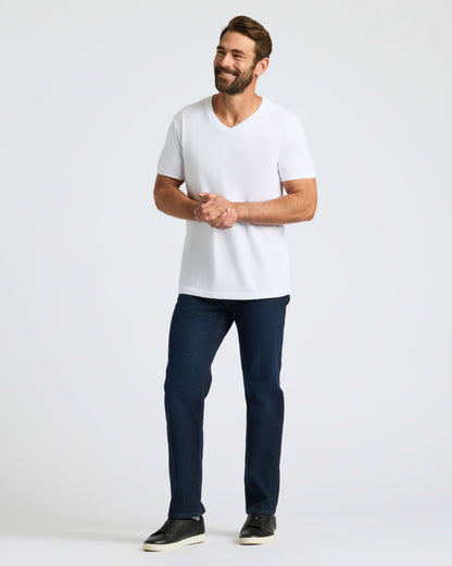 White Classic V-Neck