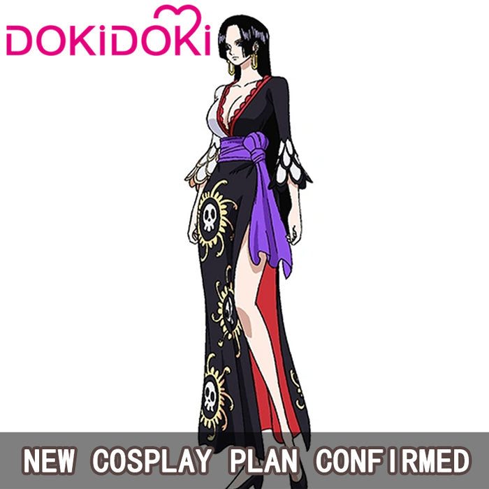 【Confirmed】$5 Deposit = 10% off Coupon DokiDoki Anime Cosplay Black White Costume Pirate Empress Women