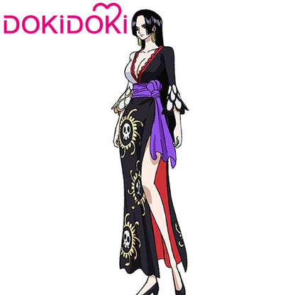 【Confirmed】$5 Deposit = 10% off Coupon DokiDoki Anime Cosplay Black White Costume Pirate Empress Women