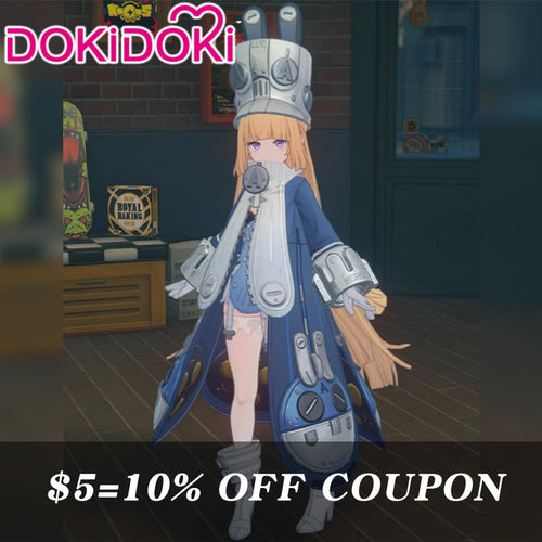 【Confirmed】$5 Deposit =10% off Coupon DokiDoki Game Zenless Zone Zero Cosplay Norma Costume ZZZ
