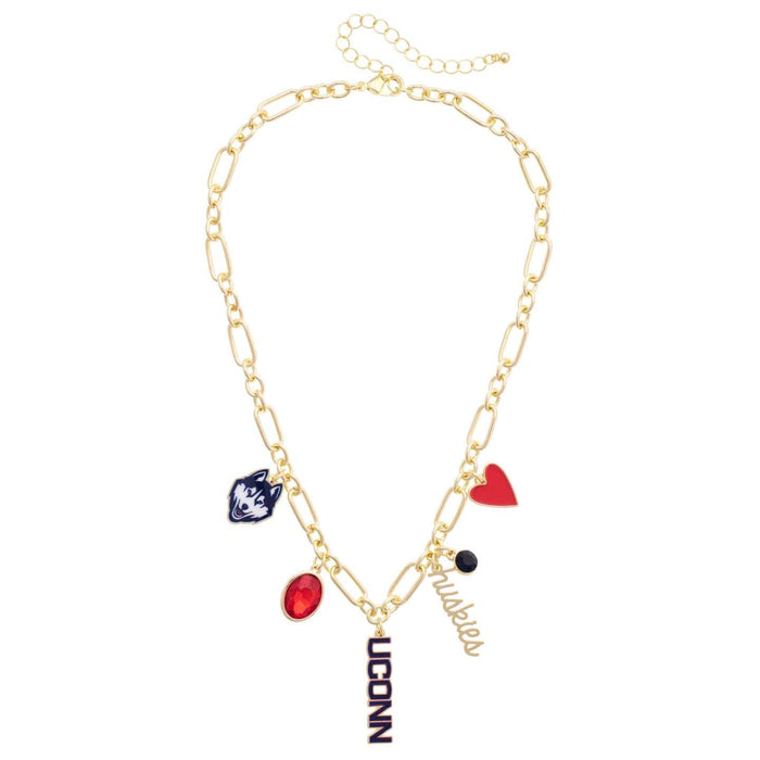 PREORDER: Connecticut Huskies UCONN Gameday Charm Necklace PREORDER: Connecticut Huskies UCONN Gameday Charm Necklace Preorder
