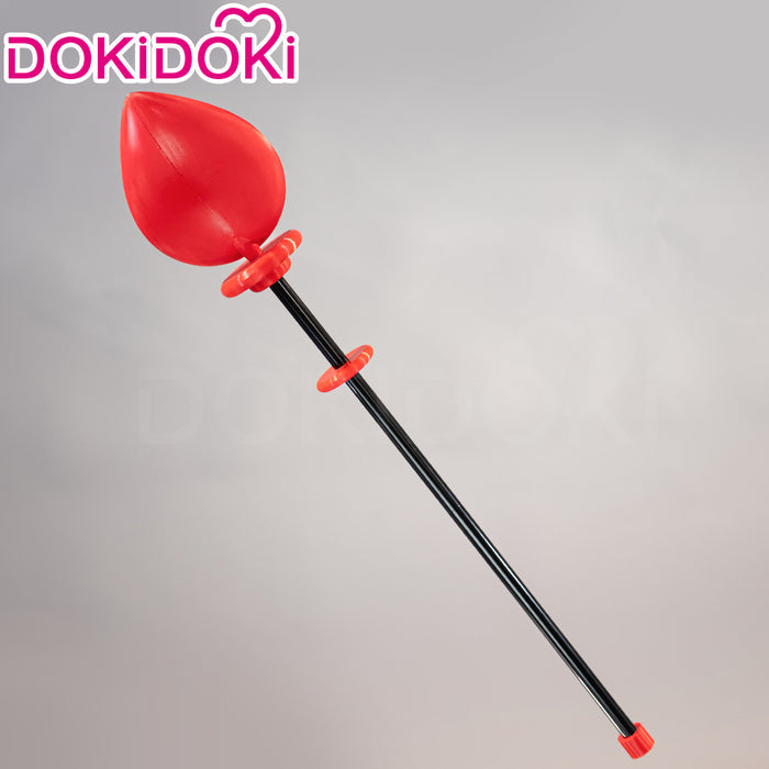 DokiDoki Anime Cosplay Prop Black Red Microphone