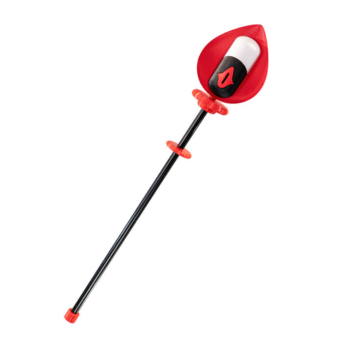 DokiDoki Anime Cosplay Prop Black Red Microphone