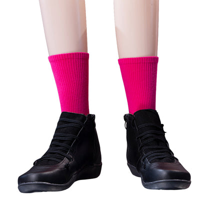 DokiDoki Anime Cosplay Shoes Side-Zip Black Martin Boots
