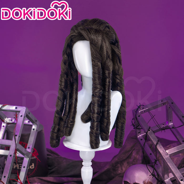 DokiDoki Anime GACHIAKUTA Cosplay Jabber Wonger Wig Long Black Hair Multiple Braids