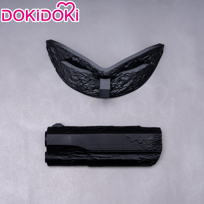 DokiDoki Anime Manga Cosplay Black Mask Eye Cover Prop