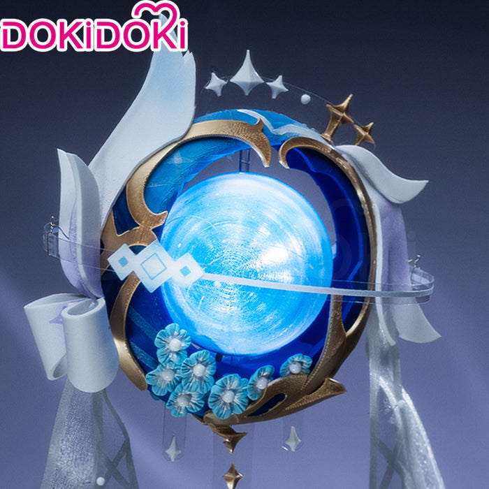 DokiDoki Game Genshin Impact Cosplay Columbina Prop Song of the Welkin Moon Nocturne's Curtain Call