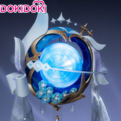 DokiDoki Game Genshin Impact Cosplay Columbina Prop Song of the Welkin Moon Nocturne's Curtain Call